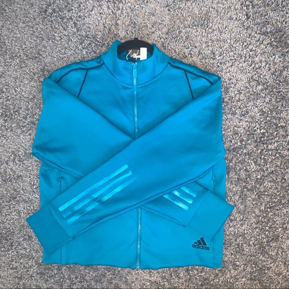 Blue Adidas Track top - Picture 1 of 5